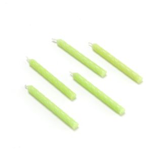 Lime Green Cake Candles