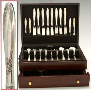 Gorham Willow (Sterling, 1954) 55 Piece Set   Sterling, 1954