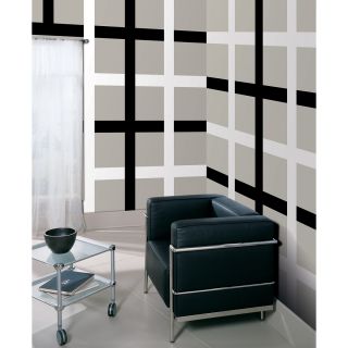 Wall Pops Black Jack And Ghost Stripes Vinyl Wall Decals Set (Black/whiteShape Rectangle stripesDimensions (each) 6.5 inches high x 192 inches wideBoy/Girl/Neutral NeutralTheme Solid colorsMaterials VinylCare instructions Wipe with a damp clothInclu