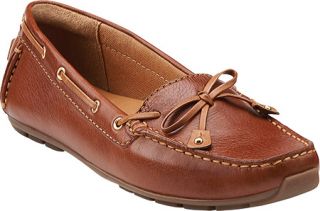 Womens Clarks Dunbar Cruiser   Brown Leather Casual Shoes