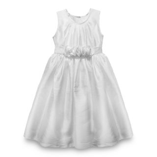 Marmellata Rose Flower Girl Dress   Girls 12m 6y, White, White, Girls