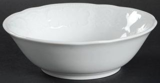 Seltmann Vienna White Soup/Cereal Bowl, Fine China Dinnerware   All White, Vienn