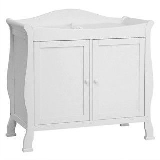 Davinci Pure White 2 door Changing Table