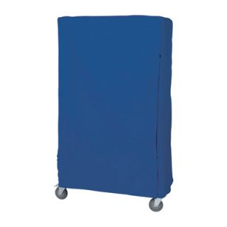 Quantum Wire Cart Cover   18in.W x 36in.L x 63in.H, Blue Nylon, Velcro Closure,