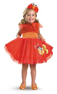 Sesame Street   Frilly Elmo Toddler / Child Costume