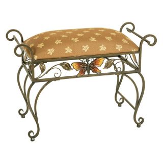 Butterfly Vanity Bench Multicolor   2507