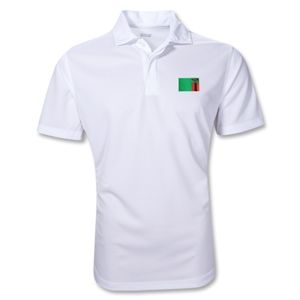 hidden Zambia Polo Shirt (White)
