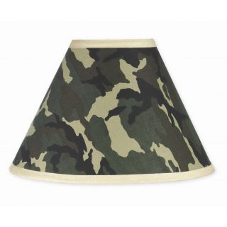 Sweet Jojo Designs Green Army Camouflage Lamp Shade (Green/brownMaterials 100 percent cottonDimensions 7 inches high x 10 inches bottom diameter x 4 inches top diameterThe digital images we display have the most accurate color possible. However, due to 