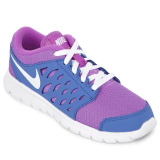 Nike Flex Run Grade School Girls Running Shoes, Purple/Pink, Girls