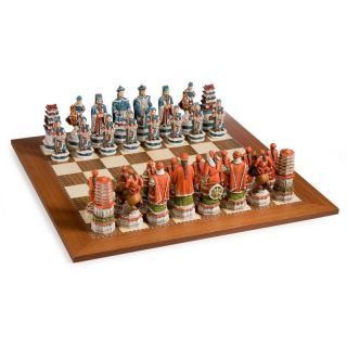 Ming Dynasty Alabaster Chess Set Multicolor   CB155 2