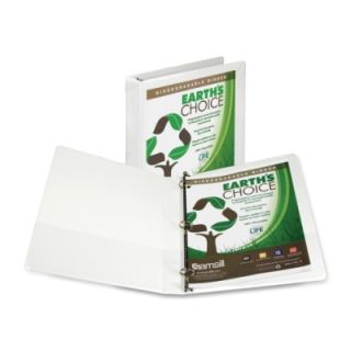 Samsill Earths Choice Biodegradable Round Ring View Binder