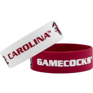 South Carolina Gamecocks AMINCO INC. Wide Bracelet 2pk Aminco