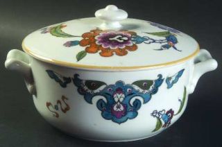Royal Worcester Palmyra 1.50 Qt Round Covered Casserole, Fine China Dinnerware  