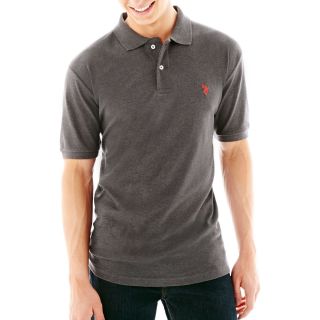 U.S. Polo Assn. Jersey Polo, Grey, Mens