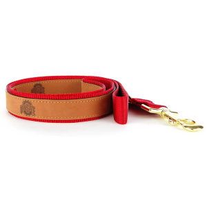 Ohio State Buckeyes Leather Embroidered Lead 4ft