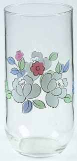 Hearthside Fleur De Lune 10 Oz Glassware Tumbler, Fine China Dinnerware   Chanti