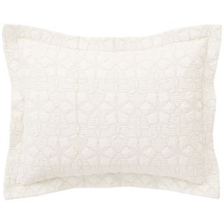 Marquis By Waterford Allegra Pillow Sham, Ivory