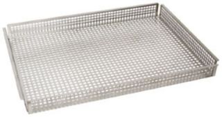 Cadco Oven Basket, Half Size, Stainless Steel