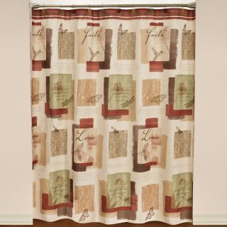 Inspire Shower Curtain, Natural