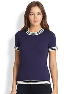 Kate Spade New York Anabela Bow Sweater   French Navy