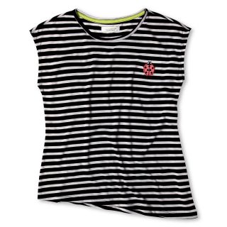 DREAMPOP by Cynthia Rowley Ladybug Top   Girls 6 16, Black, Girls