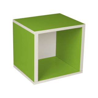 WAY BASICS Stackable Storage Cube, Green