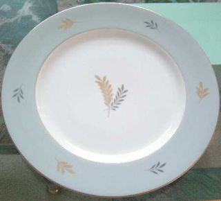 Mikasa Prelude Bread & Butter Plate, Fine China Dinnerware   Blue Border, Gold L