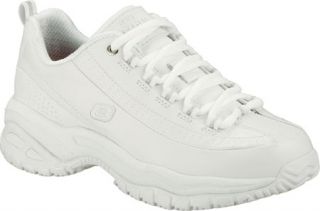 Mens Skechers Softie   White Gym Shoes