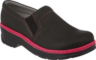 Womens Klogs Naples   Black/Pink Casual Shoes