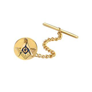 Masonic Emblem Tie Tack, Gold