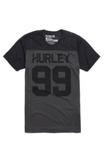 Mens Hurley T Shirts   Hurley Touchdown Crew T Shirt
