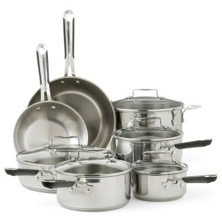 Emeril 12 pc.Stainless Steel Cookware Set + BONUS