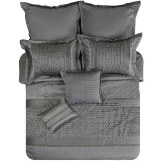 Ontario 8 pc. Comforter Set, Gray