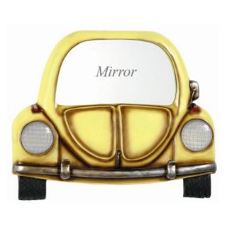 Yellow Car with Mirror Multicolor   R910