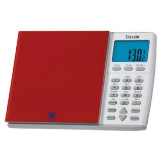 Taylor Biggest Loser Nutritional Scale   Red