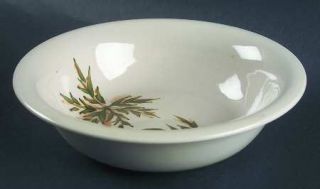 Gibson Designs Mojave Palm Soup/Cereal Bowl, Fine China Dinnerware   Tan Body,Pa
