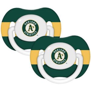 Oakland Athletics MLB Pacifier 2 pack