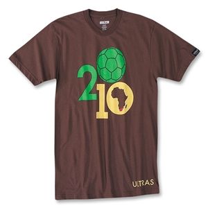 Objectivo Ultras 2010 South Africa Ball Shirt T Shirt (Brown)