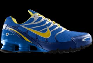 Nike Shox Turbo VI iD Custom (Wide) Kids Running Shoes (3.5y 6y)   Blue