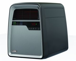 Lasko 6101 Heater, Infrared Quartz w/SaveSmart amp; Remote Control Gray