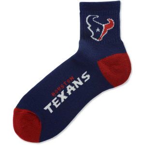 Houston Texans For Bare Feet Ankle TC 501 Med Sock