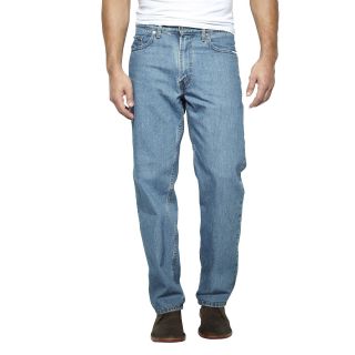 Levis 550 Relaxed Fit Jeans, Medium Stonewash, Mens