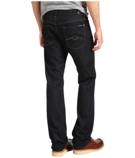 7 For All Mankind Standard in Chester Row Mens Jeans (Black)