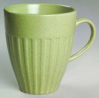 Mikasa Palomino Green Mug, Fine China Dinnerware   Stoneware, Green