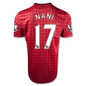 Nike Manchester United 12/13 NANI Home Soccer Jersey