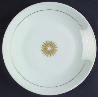 Rosenthal   Continental Star Of Dawn Salad Plate, Fine China Dinnerware   Gold R