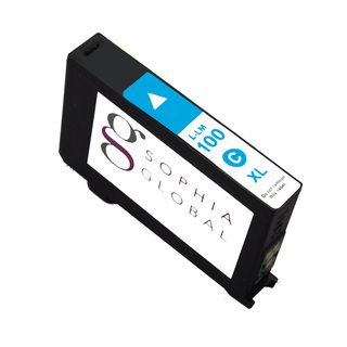 Sophia Global Remanufactured Ink Cartridge Replacement For Lexmark 100xl (1 Cyan) (CyanPrint yield up to 600 pagesModel 1eaLexmark100XLCPack of 1We cannot accept returns on this product.This high quality item has been factory refurbished. Please click 