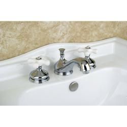 Heritage Widespread Chrome Bathroom Faucet