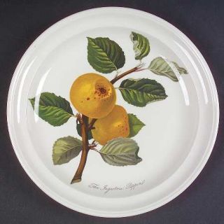 Portmeirion Pomona Salad Plate, Fine China Dinnerware   Fruit And Flowers, White