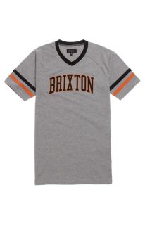 Mens Brixton T Shirts   Brixton Victor V Neck T Shirt